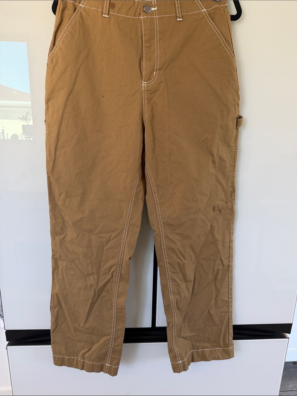RVCA Men's Tan Cargo Utility Pants